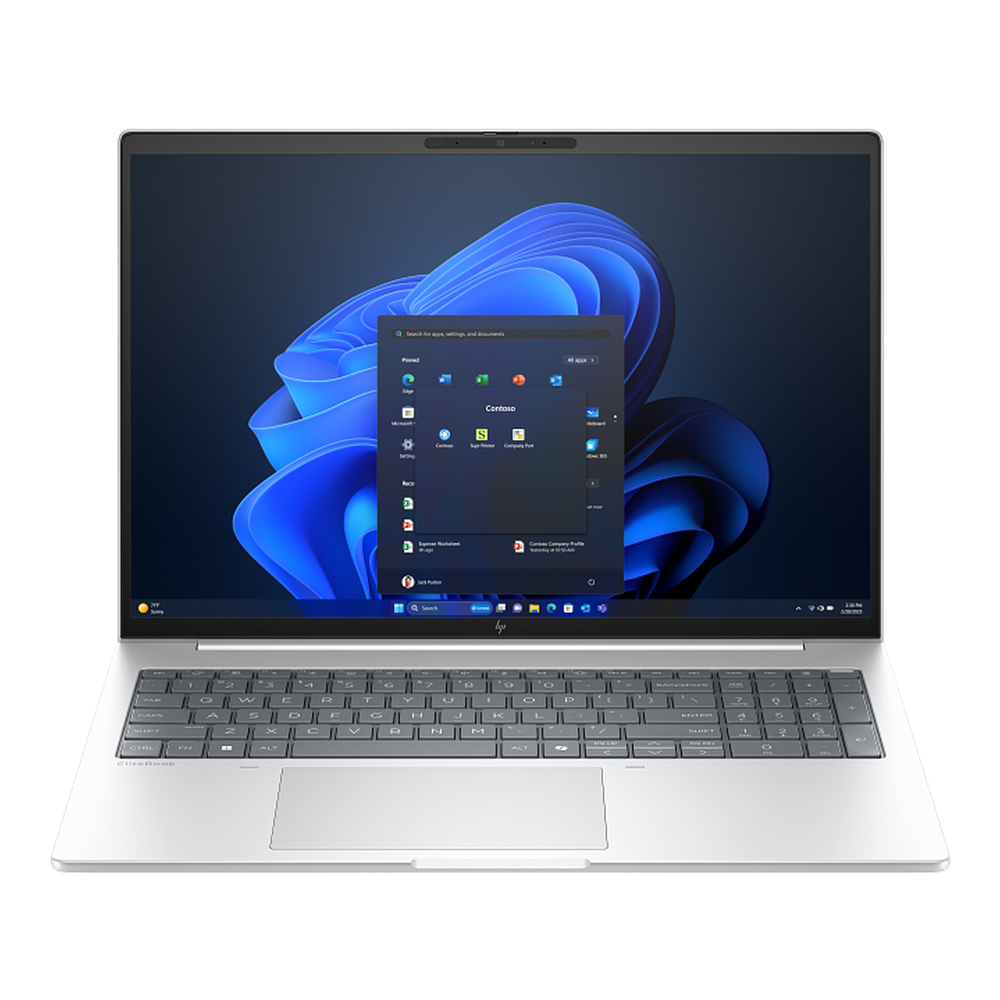 HP EliteBook 8 G1i Laptop, Intel Core Ultra 5 225U Processor, 16GB RAM, 512GB SSD, 16" WUXGA Display, Windows 11 Pro, Backlit English & Arabic Keyboard, 1 Year Warranty | C15B1ET