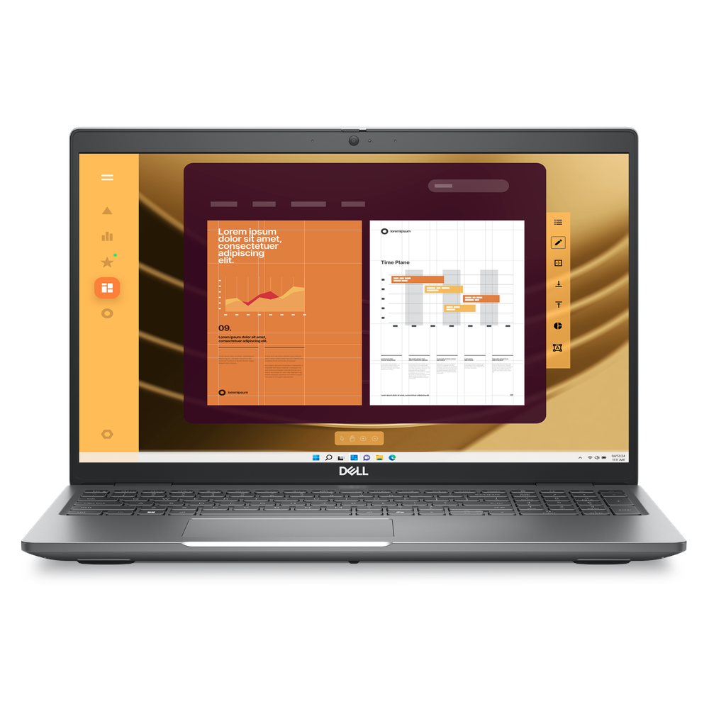 Dell Latitude 5550 Laptop, Intel Core Ultra 7 165U Processor, 16GB RAM, 1TB SSD, 15.6" FHD Display, DOS, English Keyboard, 3 Year Warranty | Dell-LAT-5550-16-1T-ENG