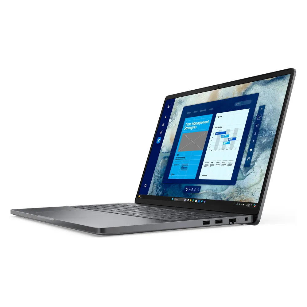 Dell Pro 16 Plus Laptop PB16250, Intel Core Ultra 7 255U Processor, 8GB RAM, 512GB SSD, 16" FHD+ Display, Windows 11 Pro, English Keyboard, 1 Year Warranty | D-PRO-16-P-PC16250-W11