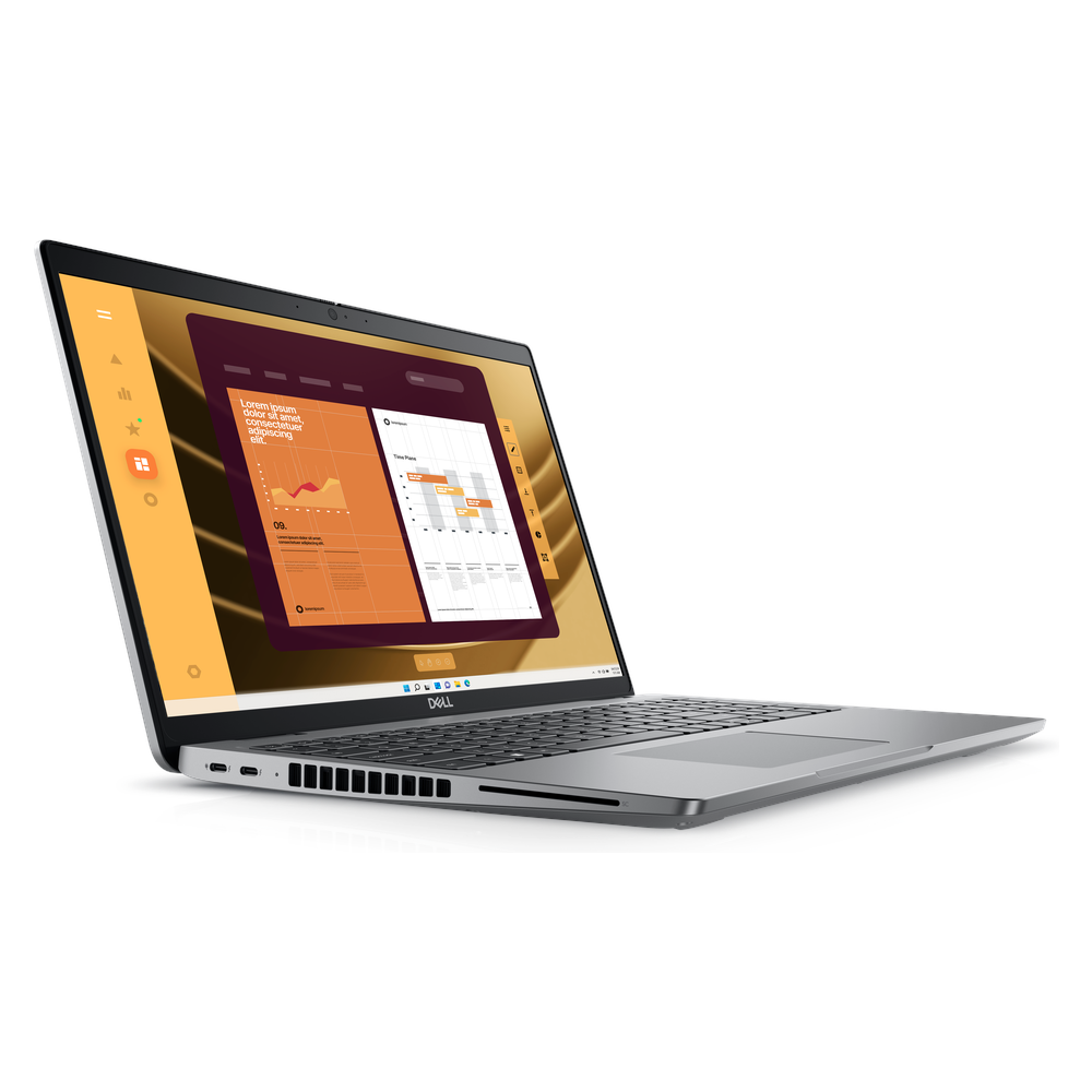 Dell Latitude 5550 Laptop, Intel Core Ultra 7 155U Processor, 16GB RAM, 512GB SSD, 15.6" FHD Display, DOS, English & Arabic Backlit Keyboard, 1 Year Warranty | L-5550-U7-16-512-DOS-ARB