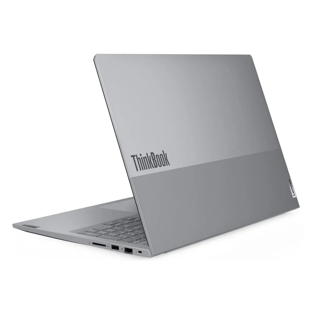 Lenovo ThinkBook 16 Gen 8 Laptop, Intel Core Ultra 7 255H Processor, 16GB RAM, 512GB SSD, 16" WUXGA Display, DOS, Backlit English & Arabic Keyboard, Laptop Bag Included, 1 Year Warranty | 21SK0030GR