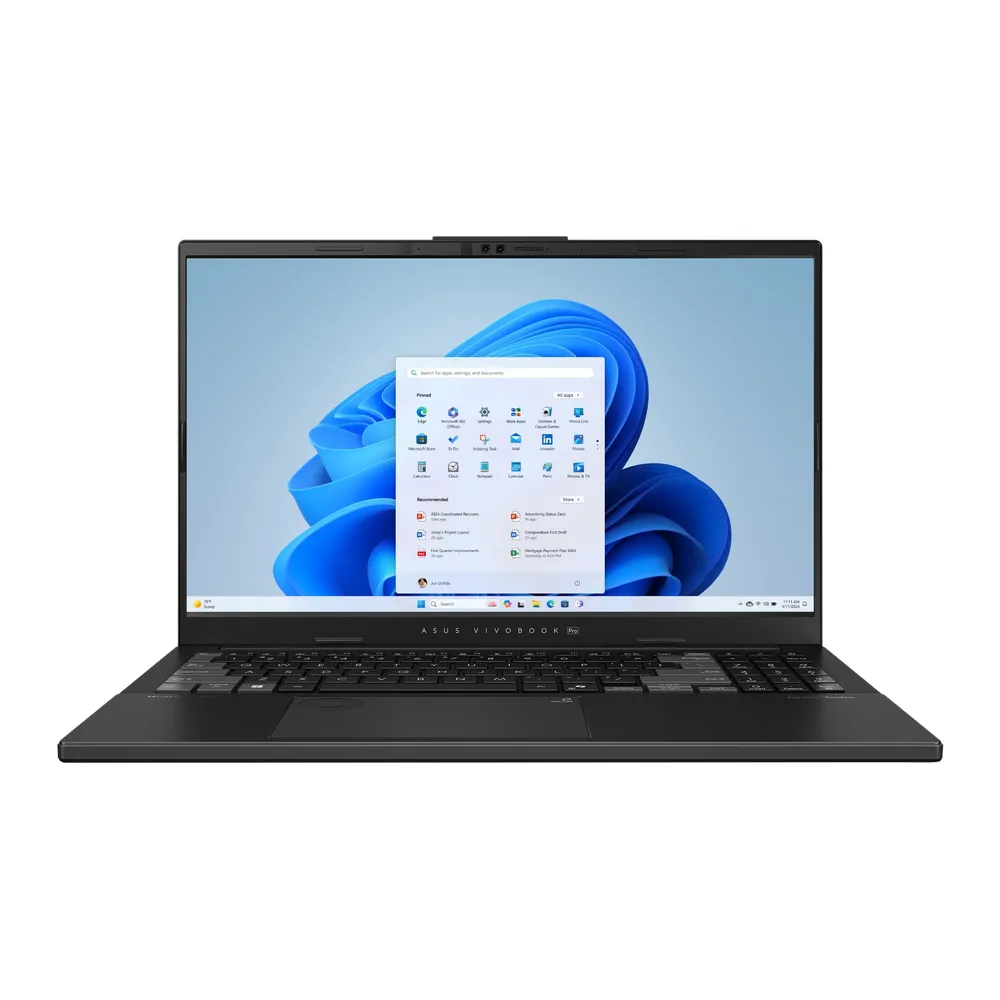 Asus Vivobook Pro 15 AI Laptop, Intel Core Ultra 9 285H Processor, 24GB RAM, 1TB SSD, 6GB Nvidia RTX 4050 Graphics, 15.6" 3K OLED 120Hz Display, Windows 11 Home, Backlit Chiclet English & Arabic Keyboard, 1 Year Warranty | 90NB15E3-M001U0