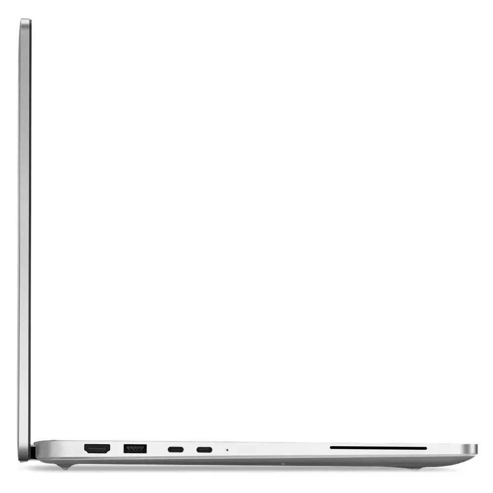 Dell Pro 16 Plus PB16250 Laptop, Intel Core Ultra 7 255U Processor, 16GB RAM, 1TB SSD, 16" FHD+ Display, DOS, English & Arabic Backlit Keyboard, 3 Year Warranty | D-PB16250-U7-16-1-DOS-ARB