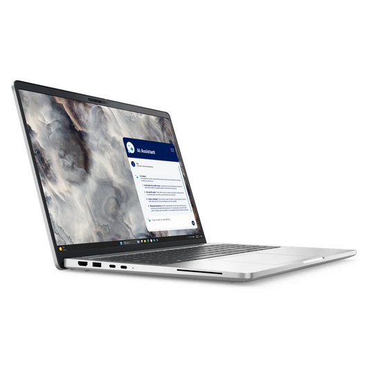Dell Pro 16 Plus PB16250 Laptop, Intel Core Ultra 7 255U Processor, 16GB RAM, 1TB SSD, 16" FHD+ Display, Windows 11 Pro, English & Arabic Backlit Keyboard, 3 Year Warranty | D-PB16250-U7-16-1-W11-ARB