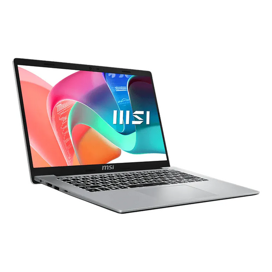 MSI Modern 14 Business Laptop, Intel Core i5-1334U Processor, 8GB DDR4 RAM, 512GB SSD, Intel Iris Xe Graphics, 14" FHD IPS-Level Display, Windows 11 Home, Wi-Fi 6E, Bluetooth v5.3, English & Arabic Backlit Keyboard, 1 Year Warranty | 9S7-14S122-653