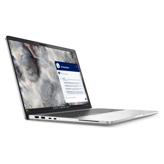 Dell Pro 16 Plus PB16250 Laptop, Intel Core Ultra 7 265U Processor, 16GB RAM, 1TB SSD, 16" FHD+ Display, DOS, English & Arabic Backlit Keyboard, 1 Year Warranty | P-16250-U7-16-1T-DOS-ARB